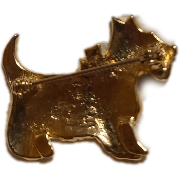 Dog Jeweled Pin - Picture 2 of 3
